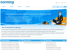 Tablet Screenshot of norming.com